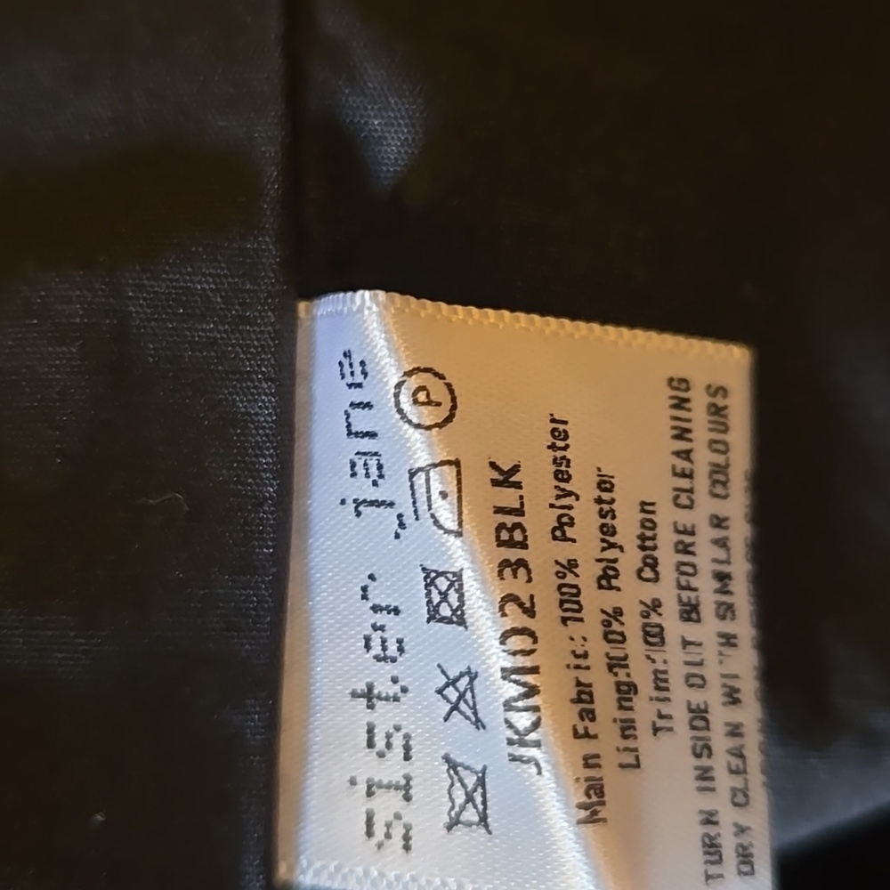 Sister Jane Black Jacket with White Accents - Picture 13 of 14